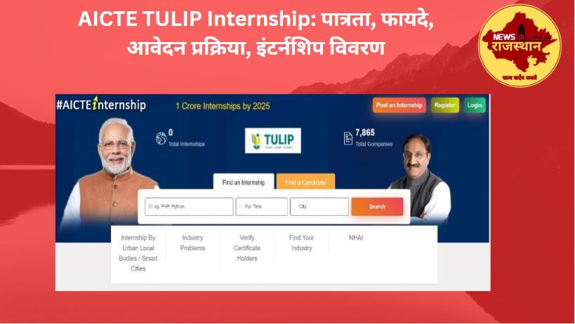 TULIP Internship by AICTE: पात्रता, फायदे, आवेदन प्रक्रिया, इंटर्नशिप विवरण