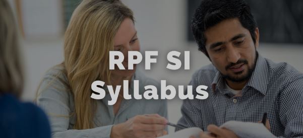 RPF SI Syllabus 2024