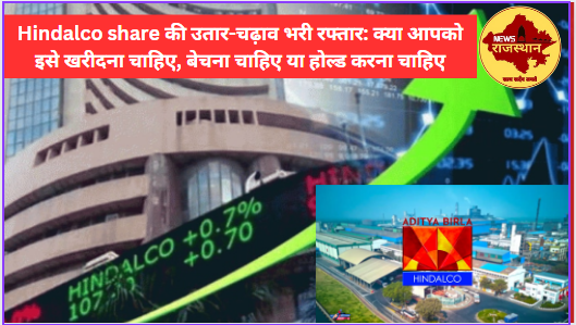 Hindalco industries share की उतार-चढ़ाव भरी रफ्तार