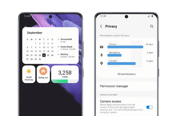 android 15 UI