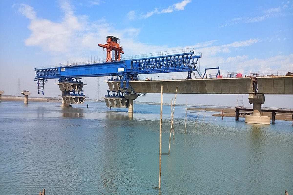 Bakaur Bridge longest river bridge of India