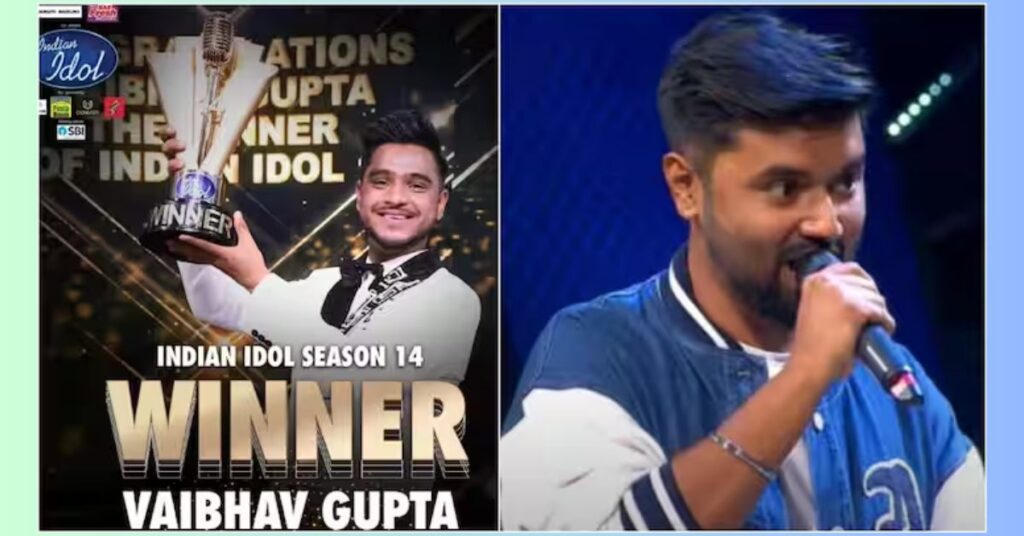 vaibhav gupta indian idol winner